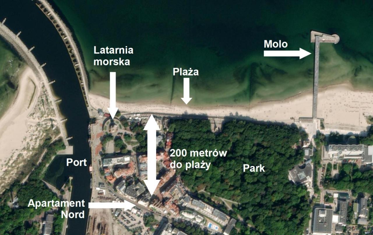 Apartament Nord Kołobrzeg Eksteriør billede